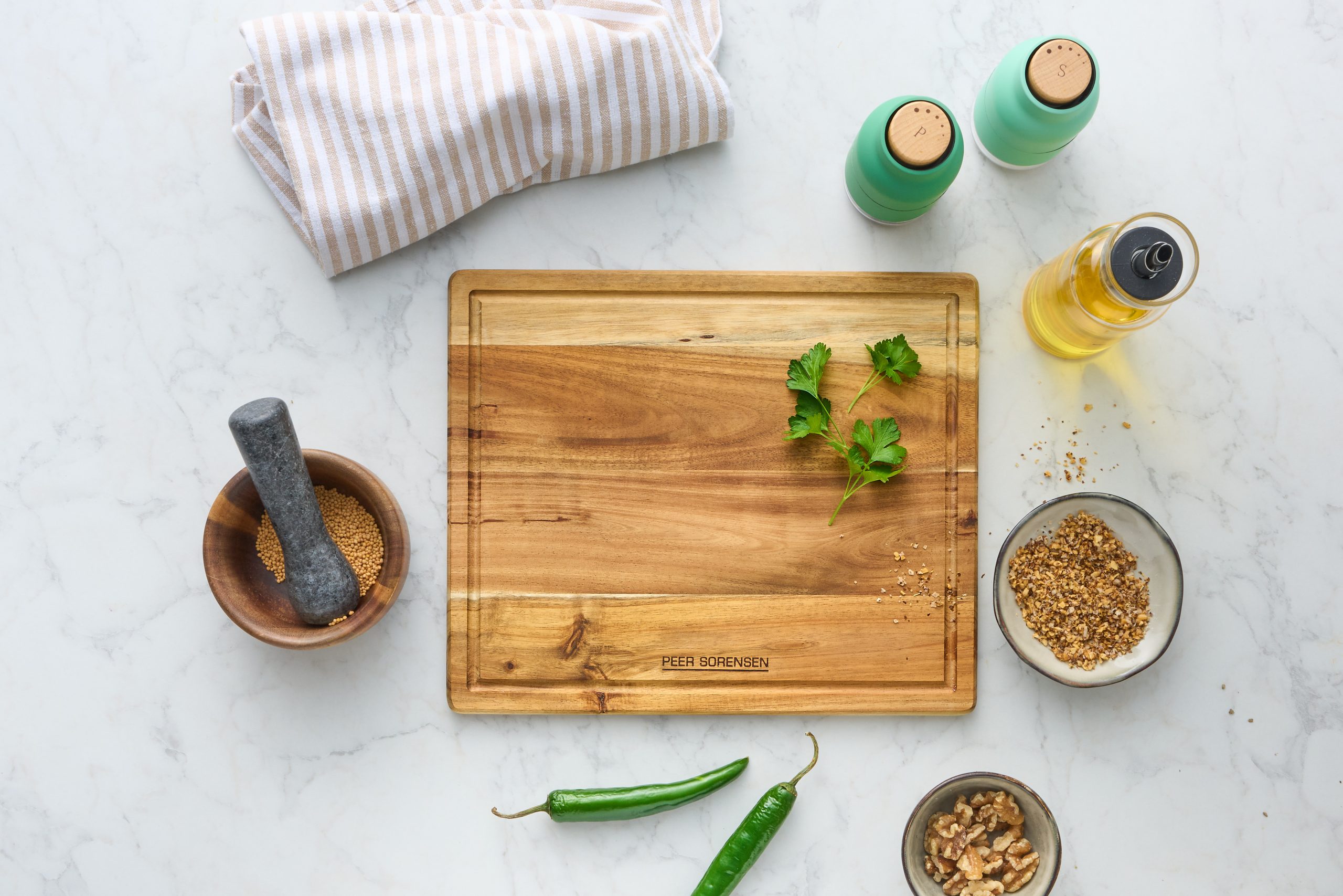 Peer Sorensen Acacia Wood Steak Serving Board 30x25cm (4)