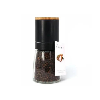 Dishy Bambu Upside Down Mill Black Pepper