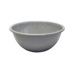 Dishy Enamelware Cereal Bowl 16cm Soft Grey