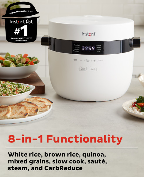 Instant Pot Multigrain Rice Cooker 10 Cup Chef s Complements