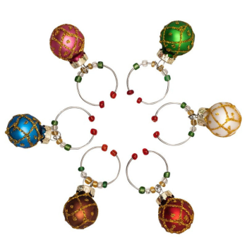 Avanti Wine Charms Baubles Set of 6