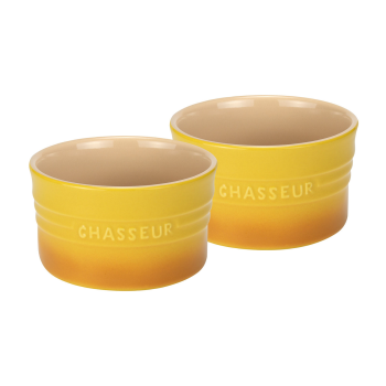 Chasseur La Cuisson Yellow 10cm Ramekin Set of 2
