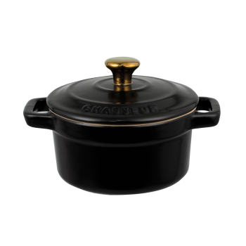 Chasseur Celebration Mini Cocotte Black and Gold - Limited Edition
