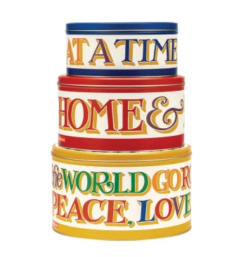 Emma Bridgewater Brighter World Cake Tins Set of 3