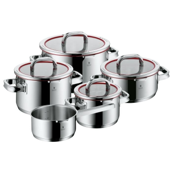 WMF Function 4 Cookware Set 5 Piece Red