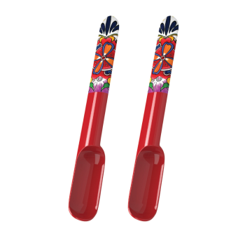 Prepara Taco Spoon Red Set of 2