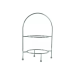 Plate Display Stand Round Chrome (2 Sizes)