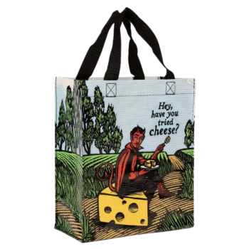 Blue Q Shopper Bag 'Hey Have You Tried Cheese?'