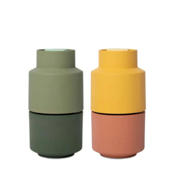 CrushGrind Billund Mill Set Turmeric & Parsley