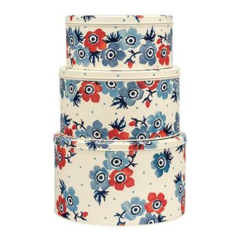 Emma Bridgewater Anemone Cake Tins Set of 3