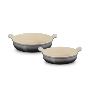 Heritage Round Baking Dish Set Flint