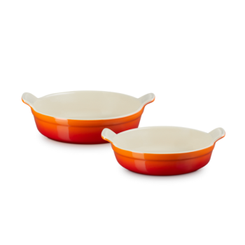 Heritage Round Baking Dish Set Volcanic