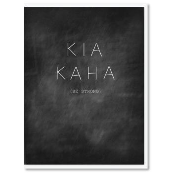 i candy Card Kiwi Sympathy - Kia Kaha
