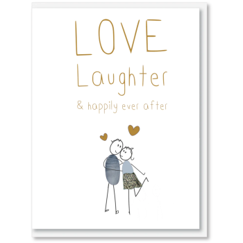 i candy Card Wedding - Love & Laughter