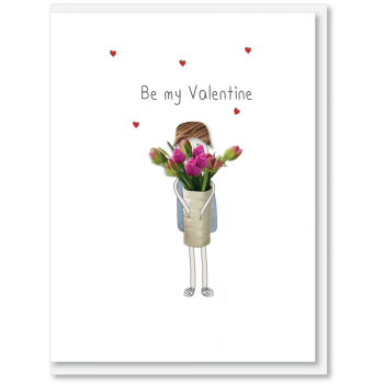 i candy Card Love - Valentines Flowers