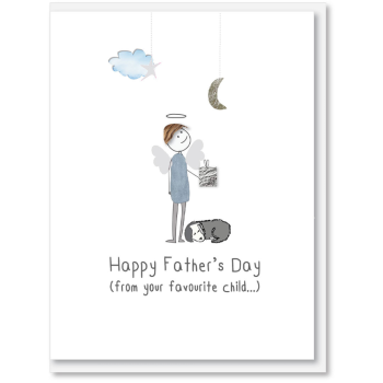 i candy Card Father's - Favourite Child