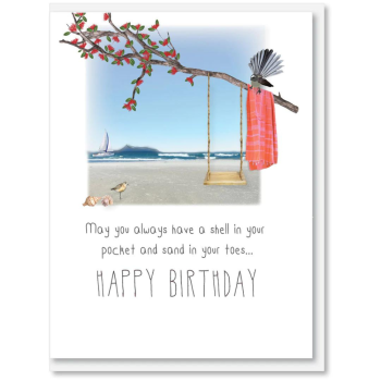i candy Card Birthday - Sand In Your Toes