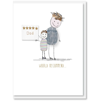 i candy Card Father's - Five Star Dad