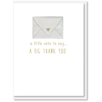 i candy Card Thanks - A Little Note To Say