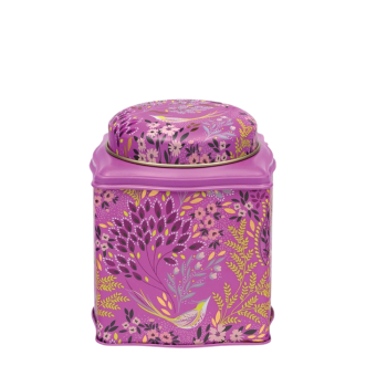 Sara Miller Wave Caddy Tin Mauve Songbird