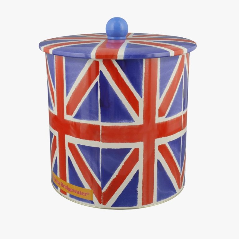 Union Jack Biscuit Barrel