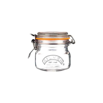 Kilner Clip Top Square Jar 250ml