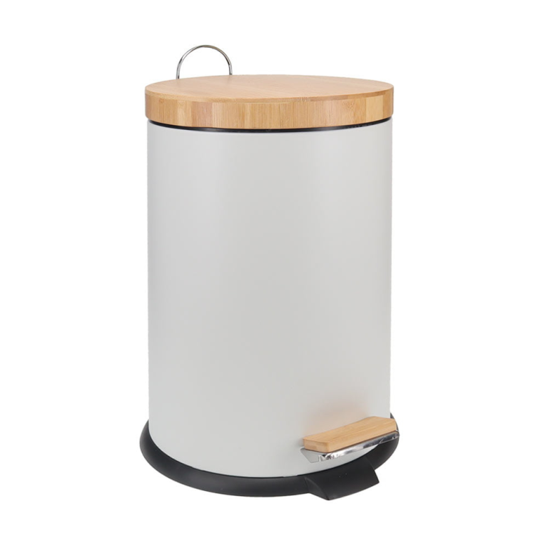 12L White Rubbish Bin (3)