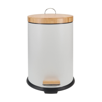 12L White Rubbish Bin (4)