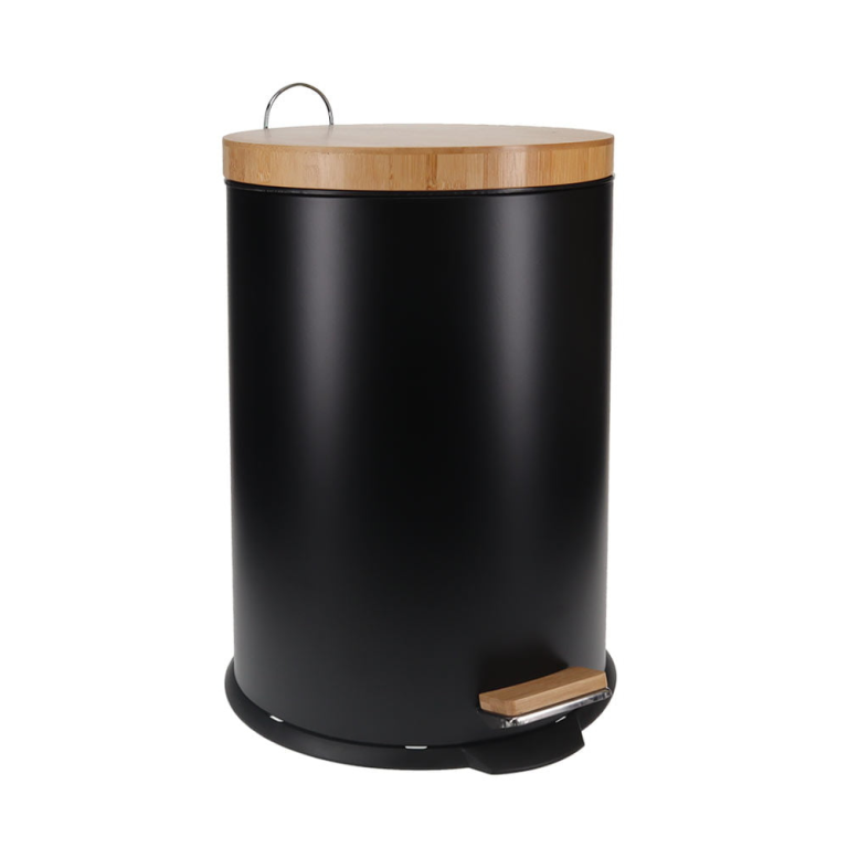 20L Black Rubbish Bin (3)