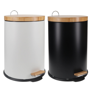 20L Black Rubbish Bin (6)