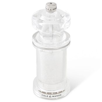 Cole & Mason 605 Acrylic Salt Mill 14.4cm