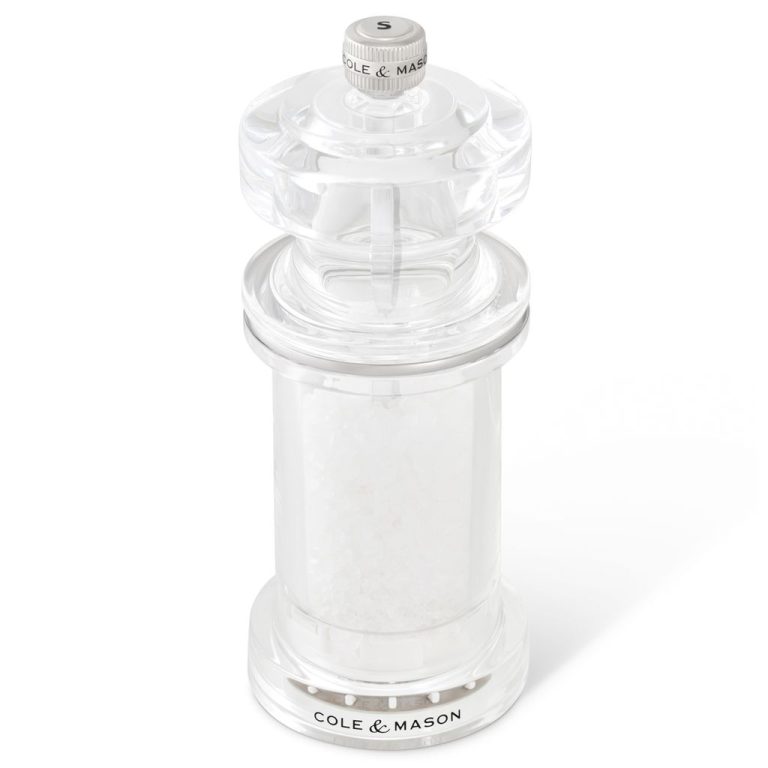 31552 – Cole & Mason – 605 Acrylic Salt Mill – HR – 01