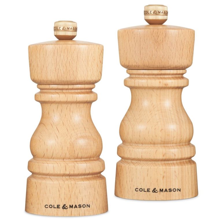 31570 – Cole & Mason – London Mills Natural Beech Gift Set 13cm – HR – 01