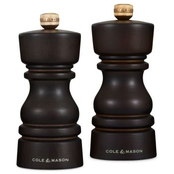 Cole & Mason London Mills Chocolate Wood Gift Set 13cm