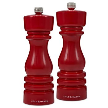 31582 – Cole & Mason – London Mills Red Gloss Gift Set 18cm – HR – 01