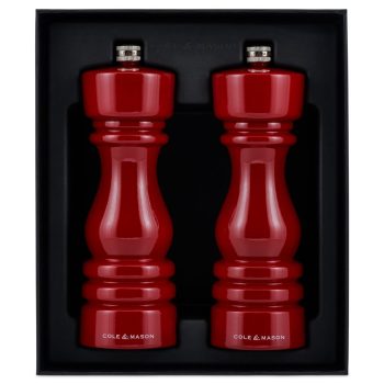 31582 – Cole & Mason – London Mills Red Gloss Gift Set 18cm – PK – 03