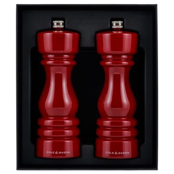 31582 – Cole & Mason – London Mills Red Gloss Gift Set 18cm – PK – 03