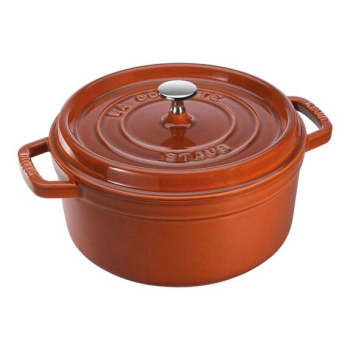 Staub Cast Iron Cocotte Round Cinnamon (3 Sizes)