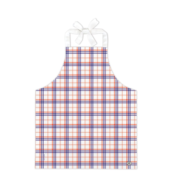 Michel Design Works Paisley and Plaid Childs Apron