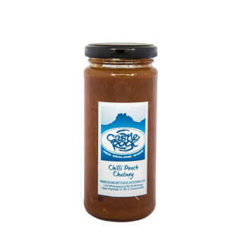 Castle Rock Chilli Peach Chutney 250g