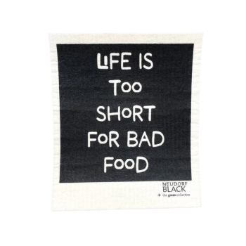SPRUCE Dishcloth Life Is Too Short