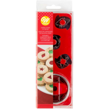 Wilton Round Linzer Cookie Cutter Set of 7