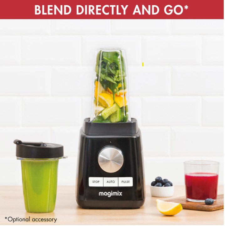 Magimix Power Blender Blend Go Power 4 Black