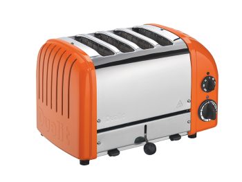 Dualit NewGen Traffic Orange 4 Slice Toaster