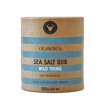 Olsson's Wild Thing Sea Salt Rub 100g