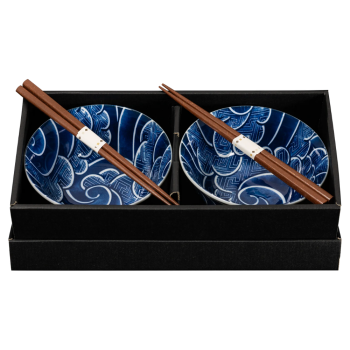 Omotenashi Sayanami Gift Bowls Set of 2