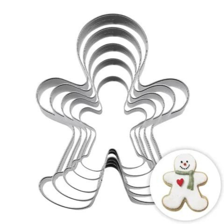 Snowman Cookie Cutter Set
