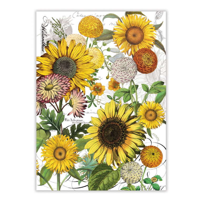 Sunflower-tea-towel