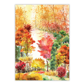 Michel Design Orchard Breeze Tea Towel