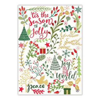 Michel Design Works Joy to the World Towel
